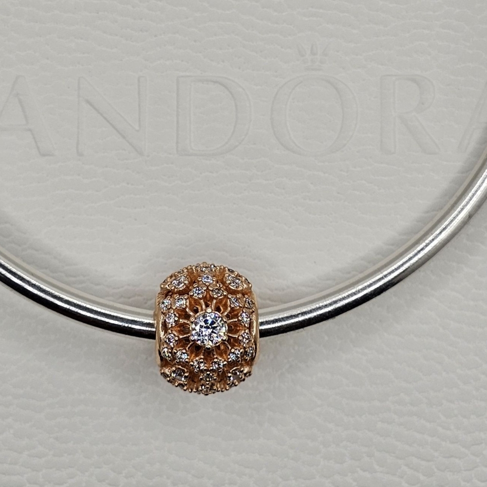 🎁Authentic Pandora ROSE RADIANCE CHARM - Picture 2 of 8